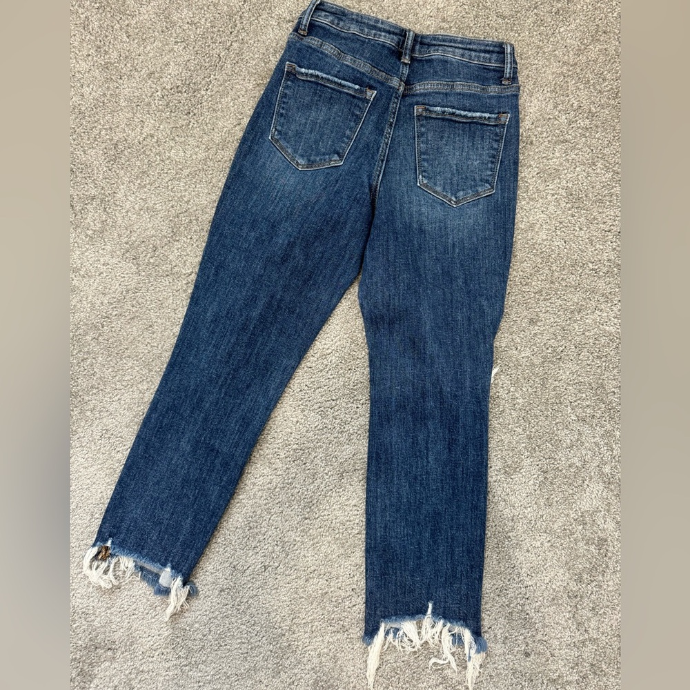 Lovervet by VERVET High Rise Crop Straight Jeans - Women’s size 25 - Picture 9 of 11